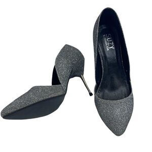 Silver Glittery Heels  